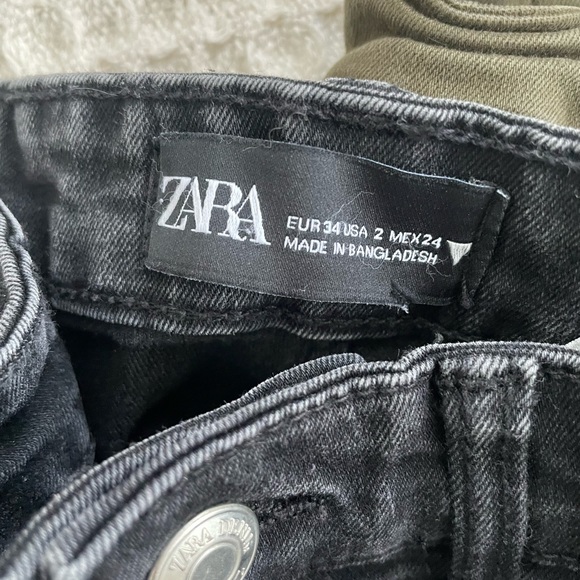 Zara High Waisted Skinny Jeans - Picture 4 of 6